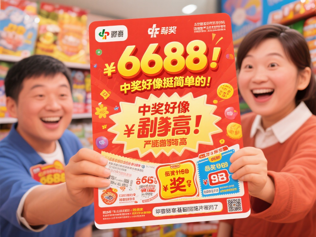 中奖概率真的那么高吗？
相信不少人听闻有人刮出大