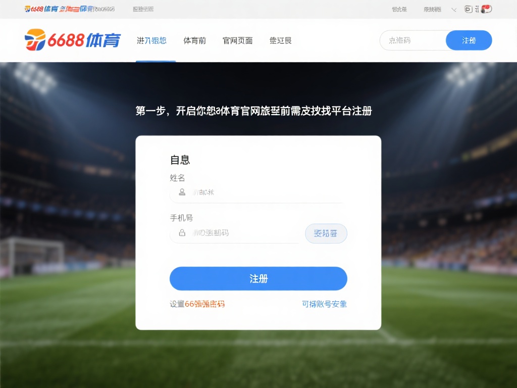 第一步，开启您的6688体育官网旅程前需成功完成平