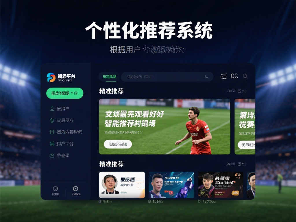 个性化推荐系统
根据用户的观看偏好，智能推荐将用